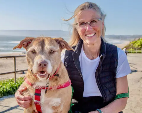 By giving dogs a second chance through adoption, these vulnerable kids are getting a second chance of their own
