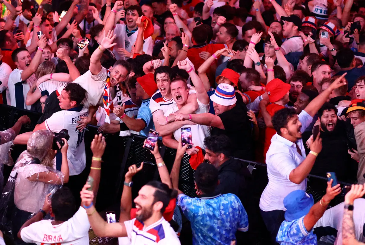 FILE PHOTO: Euro 2024 - Fans gather for Netherlands v England