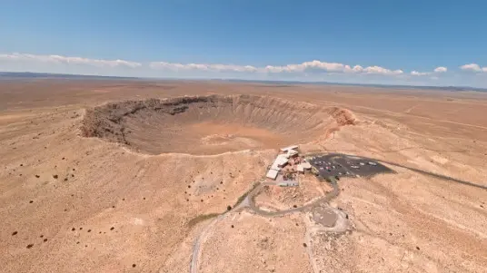 Visit the world's most-preserved meteor crater