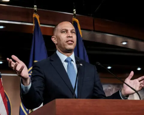 House Democratic leader, Biden discuss 'path forward' in private meeting