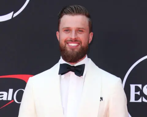 Serena Williams aims dig at Kansas City Chiefs kicker Harrison Butker at ESPY Awards