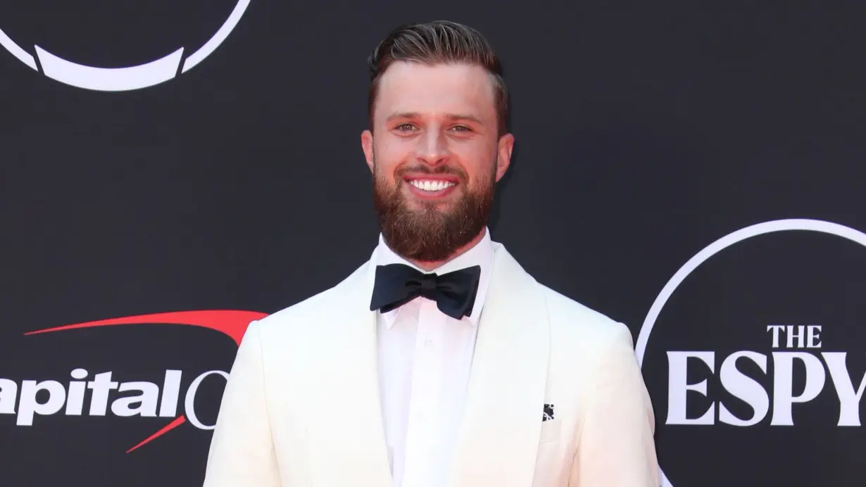 Harrison Butker attends the ESPYs.