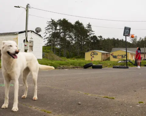 For at least a decade Quinault Nation has tried to escape the rising Pacific. Time is running out