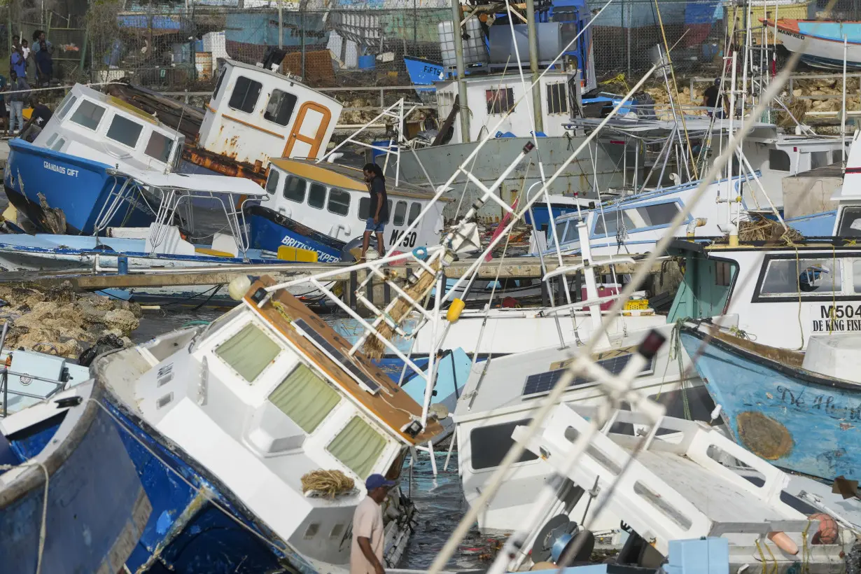 Caribbean seeks help in fighting climate change after Hurricane Beryl devastates small islands