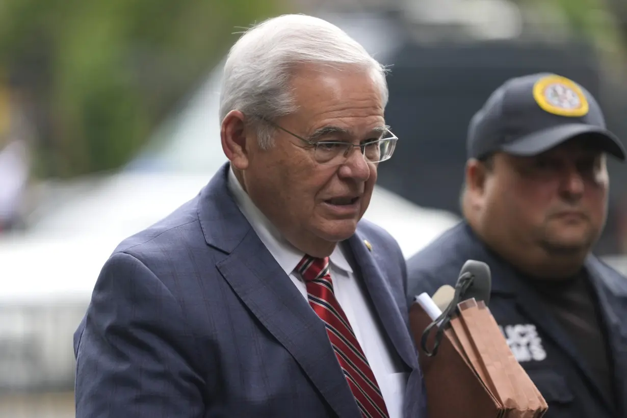 Jury ends first day of deliberations in US Sen. Bob Menendez's corruption trial without a verdict