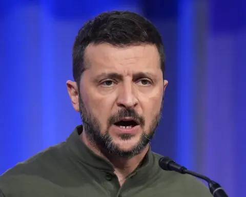 After embrace at NATO summit, Zelenskyy takes his case for US military aid to governors