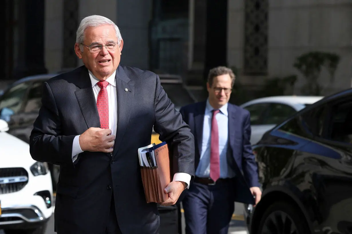 Jury begins deliberations in Sen. Bob Menendez's federal corruption trial