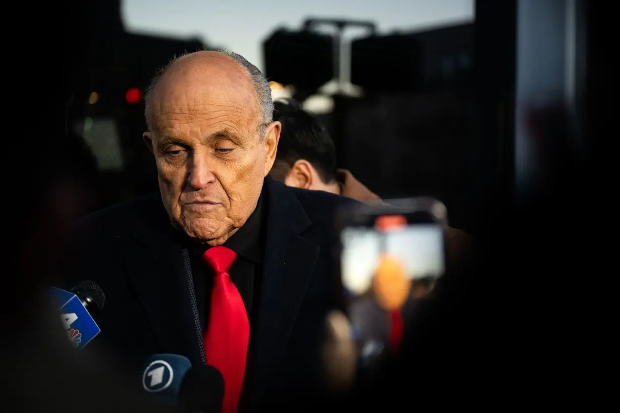 Judge dismisses Giuliani's bankruptcy case, allowing creditors to try to seize his assets