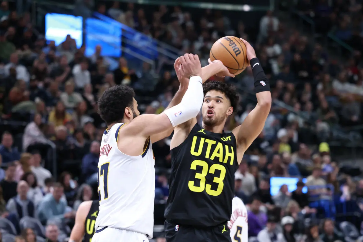 NBA: Denver Nuggets at Utah Jazz