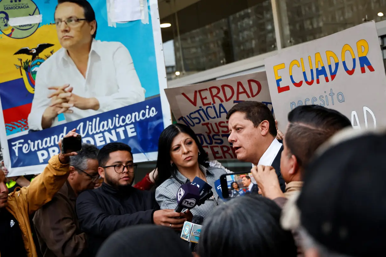 Ecuador court sentences five people in murder of presidential candidate Fernando Villavicencio