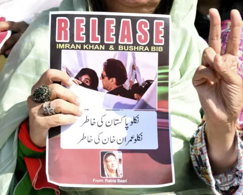 A Pakistani court acquits ex-PM Khan but supporters' hopes of his release are dashed