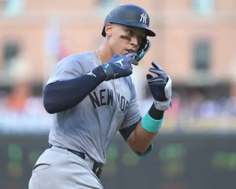 Aaron Judge sets Yankees mark for HRs before All-Star break