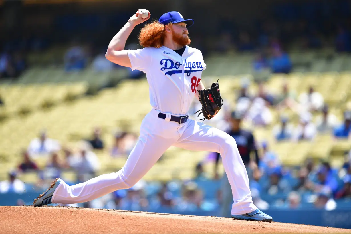 MLB: Minnesota Twins at Los Angeles Dodgers