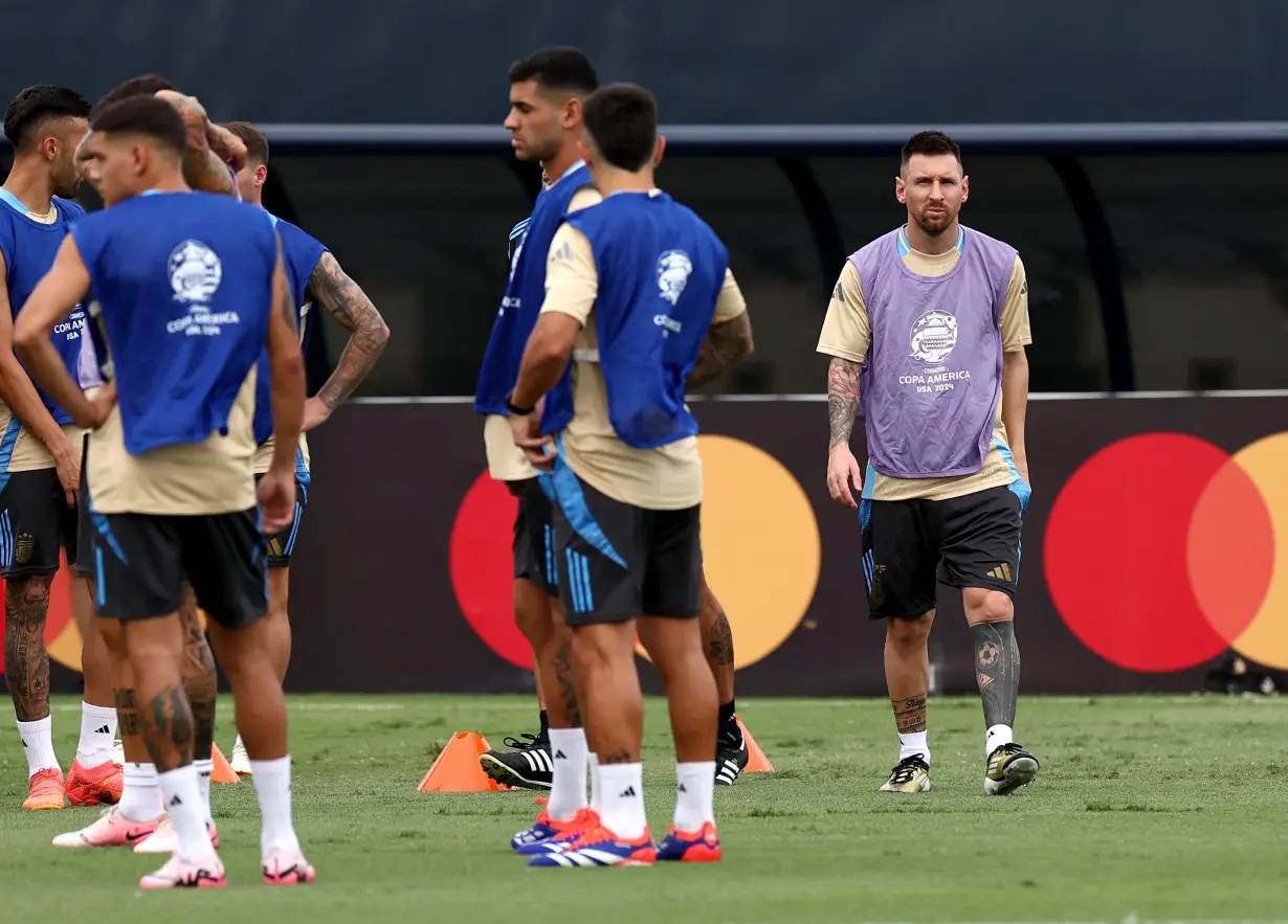 Copa America 2024 - Argentina Training