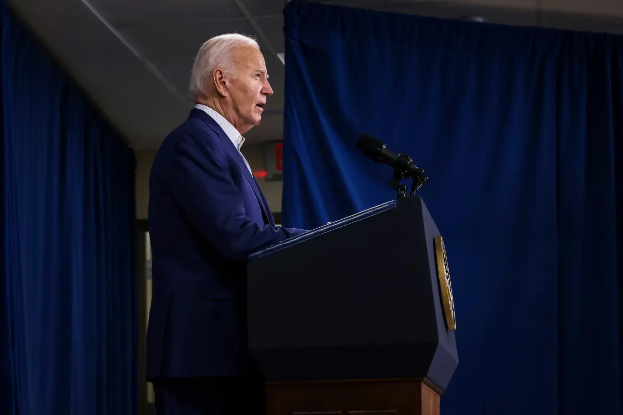 Biden and his campaign grapple with a delicate national moment