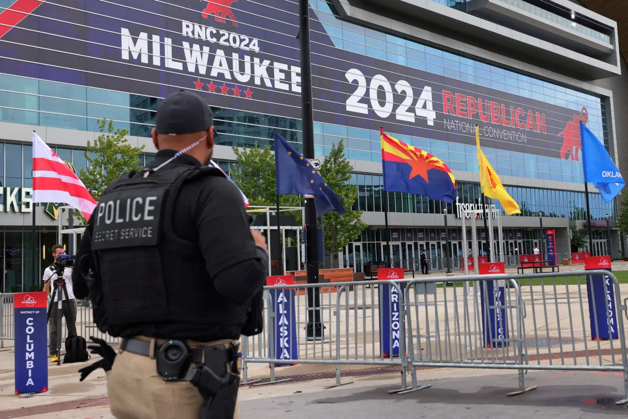 Preparations for the Republican National Convention are underway in Milwaukee, WI