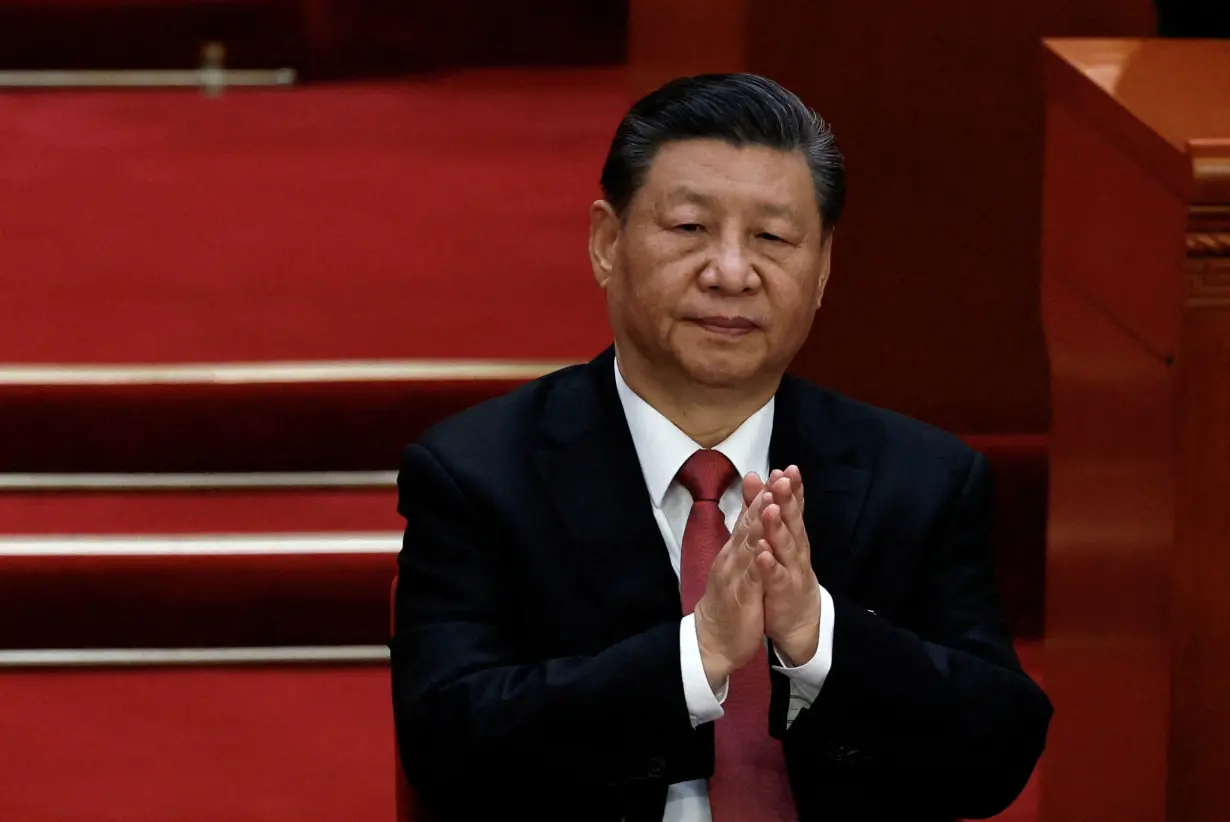 FILE PHOTO: Closing session of the National People's Congress (NPC) in Beijing