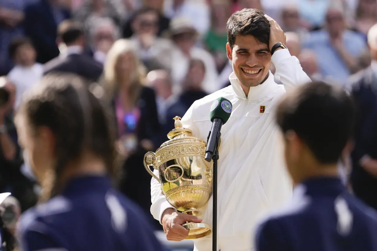 Britain Tennis Wimbledon