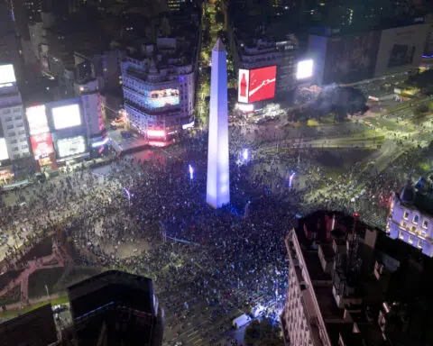 Argentina fans revel in their Copa America triumph, a brief respite from their country's crises