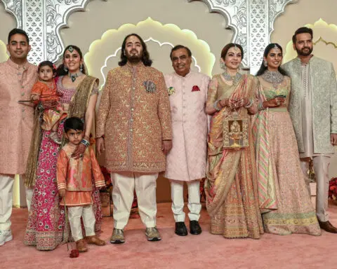 Prime minister Modi’s blessing and a Kardashian cameo — here’s what happened at India’s wedding of the year