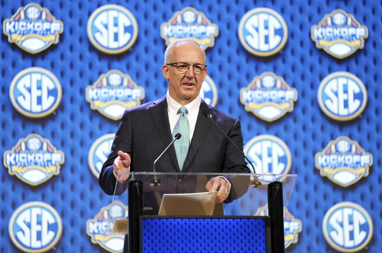 CORRECTION SEC Media Days Football