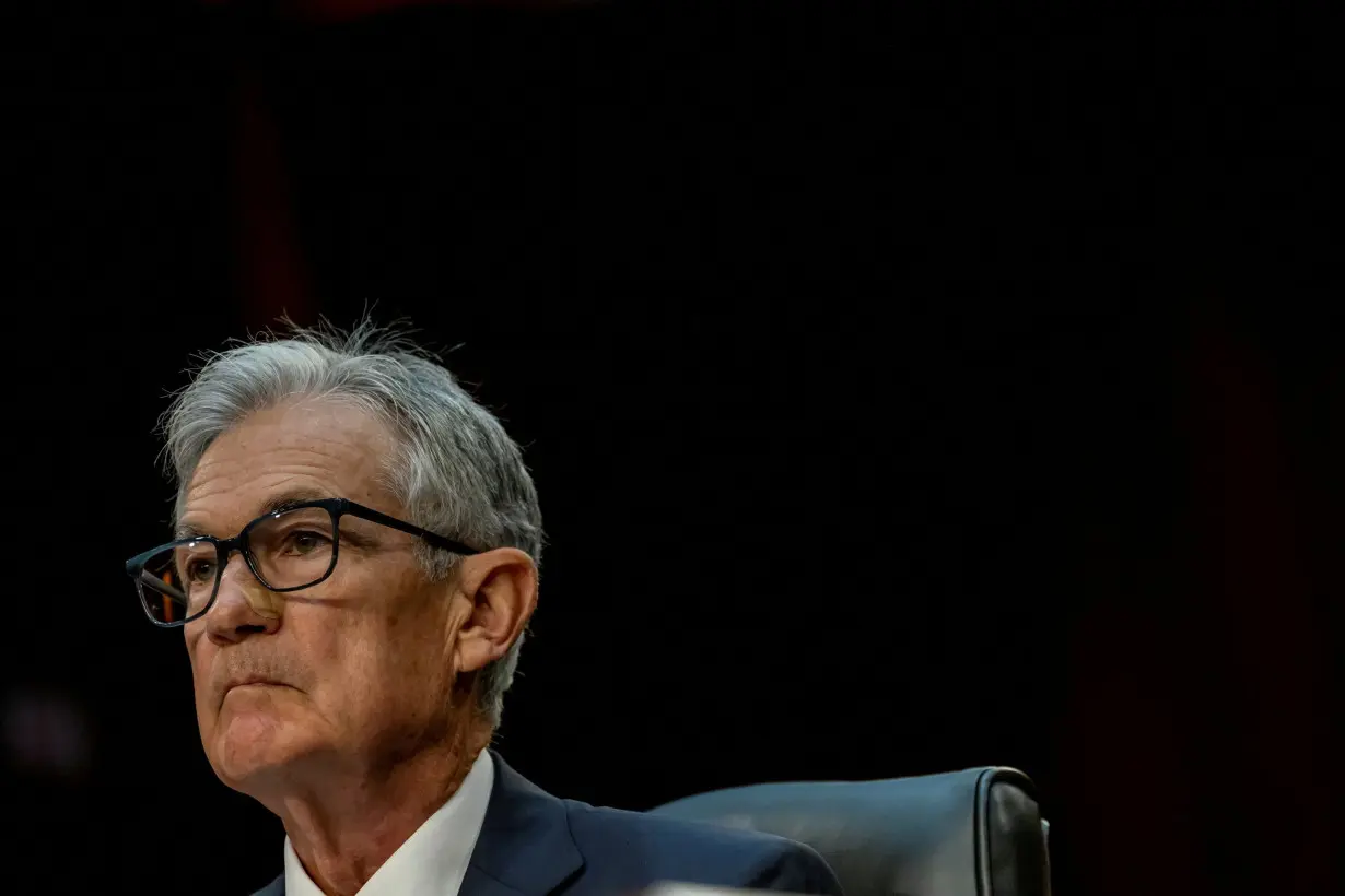 FILE PHOTO: U.S. Federal Reserve Chair Powell testifies in Washington