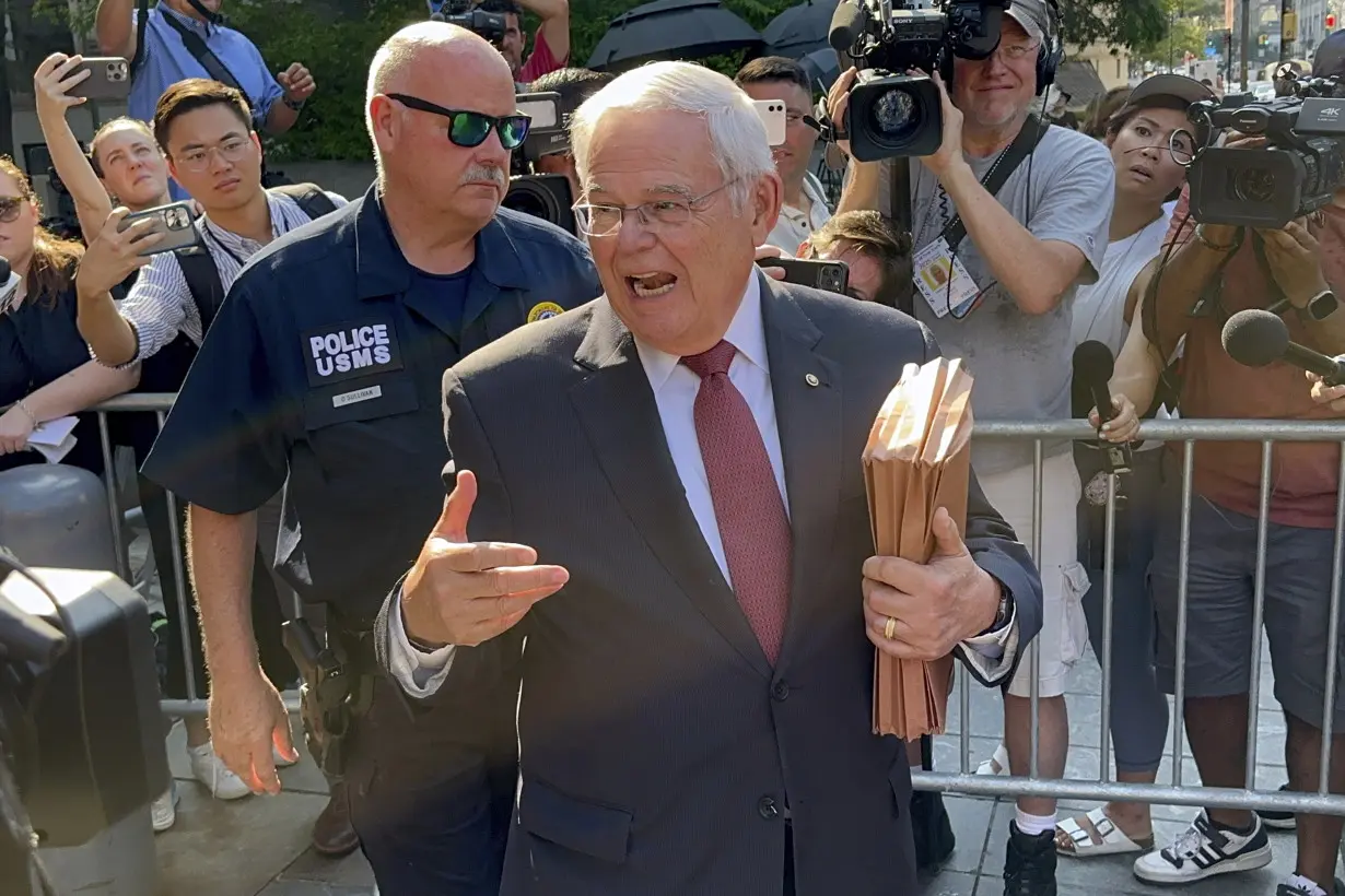 Jury finishes 2nd day of deliberations without a verdict at Sen. Bob Menendez's bribery trial