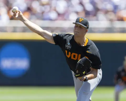 MLB draft rolls into second day, Royals take pitcher Drew Beam from CWS-winning Tennessee