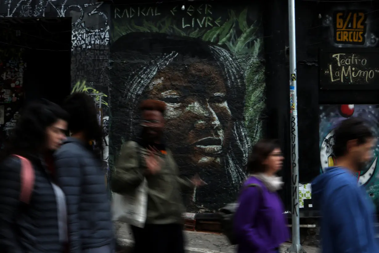 People tour the city to learn Sao Paulo's Black History in Brazil