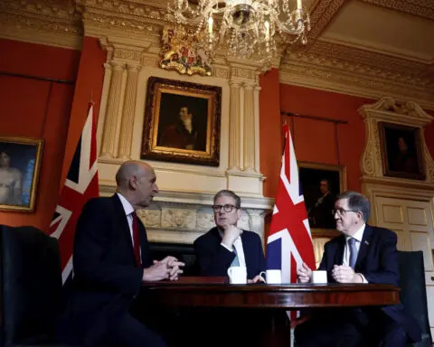 Ex-NATO chief George Robertson to lead a UK defense review, says China among 'deadly' challenges