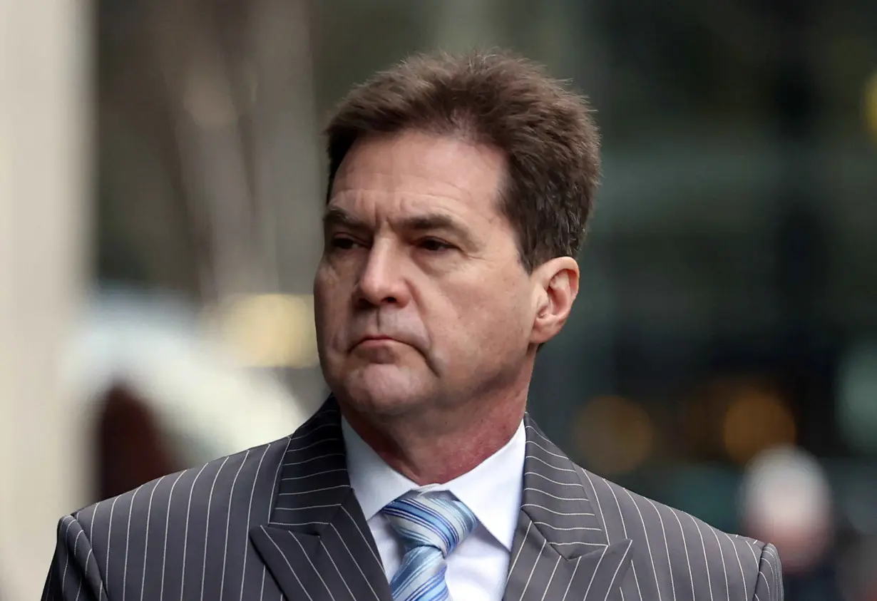 Australian computer scientist Craig Wright at the High Court in London