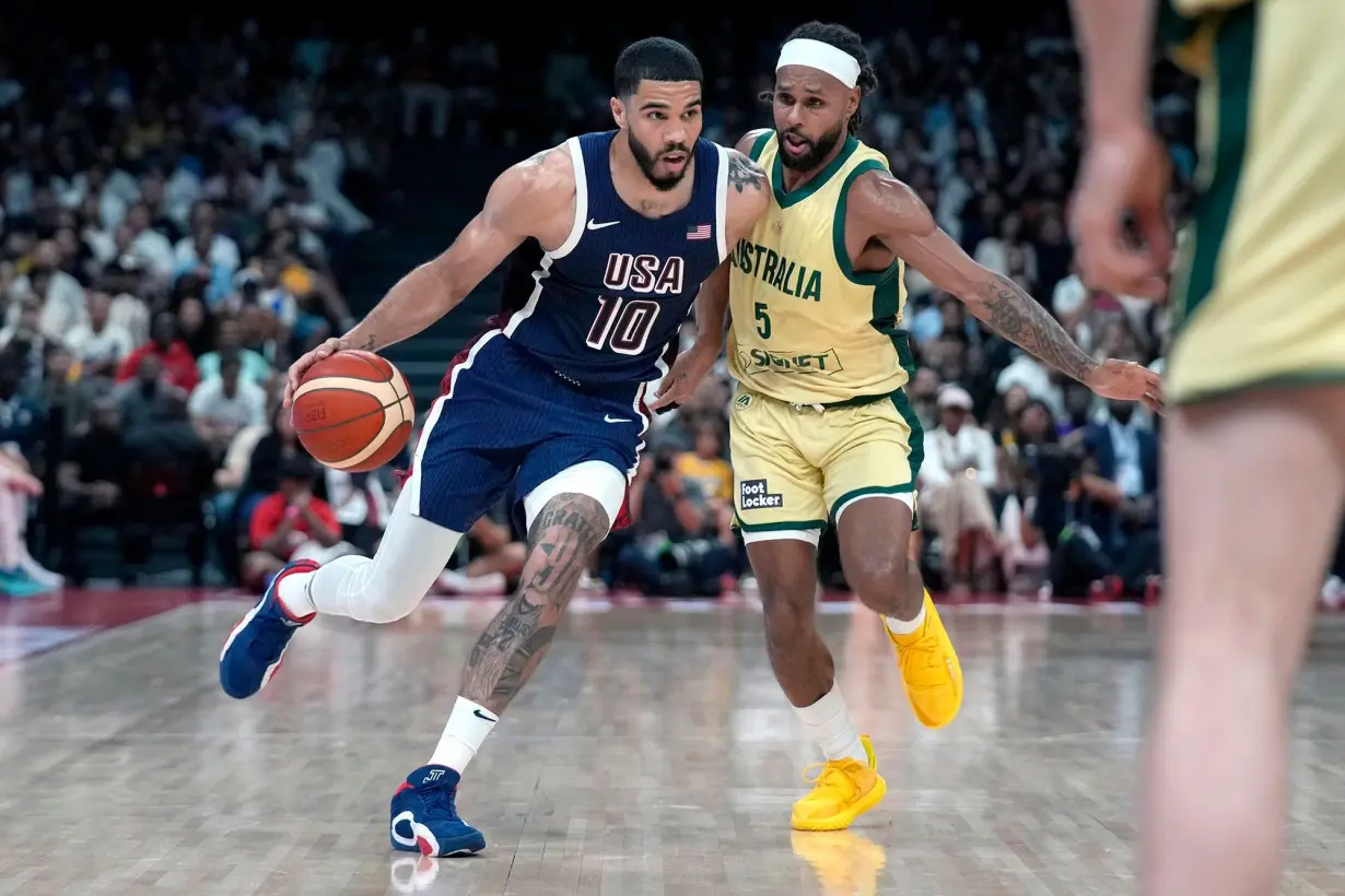 USA Basketball Men's National Team survives Australia fightback in Olympic warmup contest