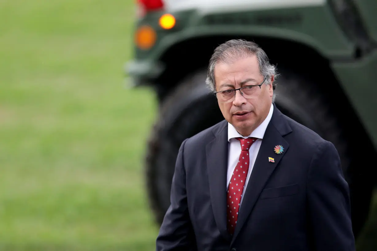 Ceremony to appoint Admiral Francisco Cubides as the Commander in Chief of the Colombian Military Forces, in Bogota