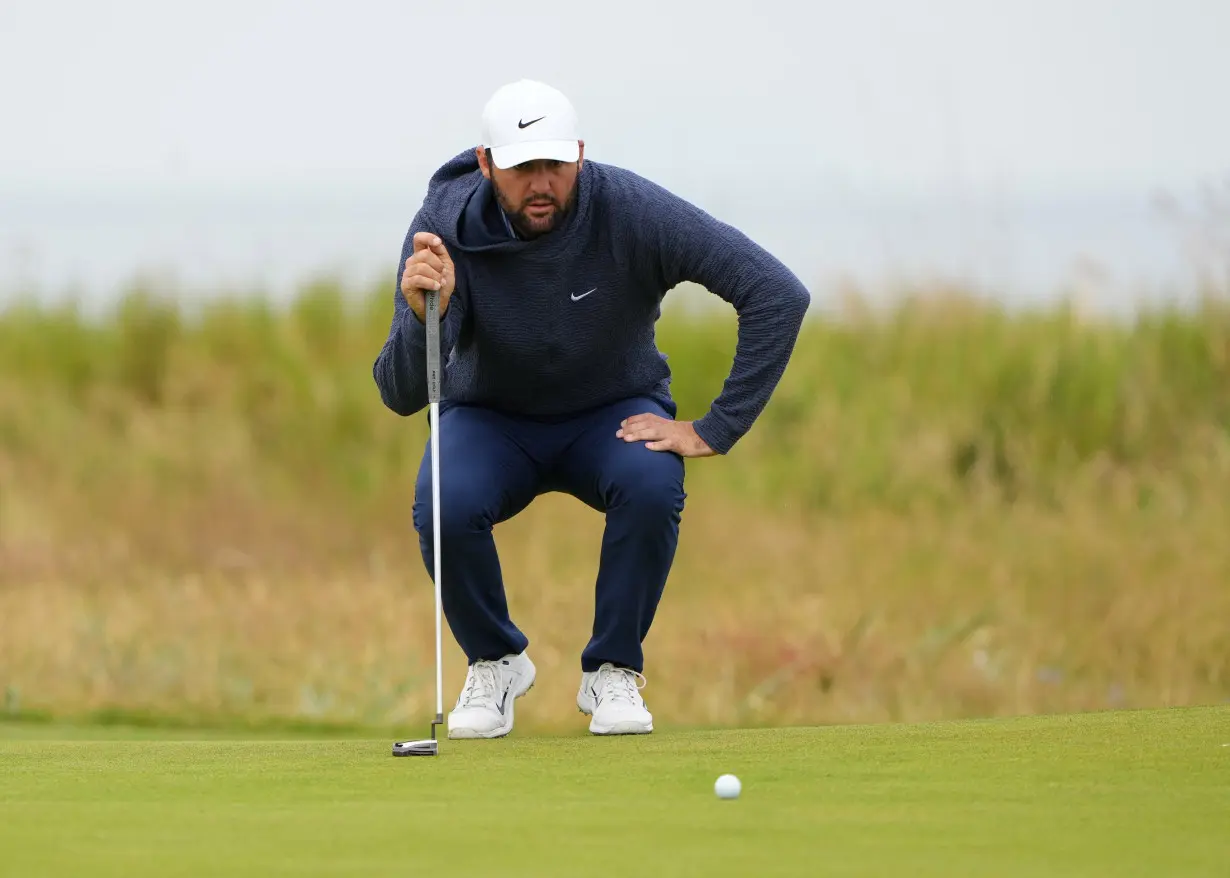 Golf-Scheffler ready to get creative at British Open