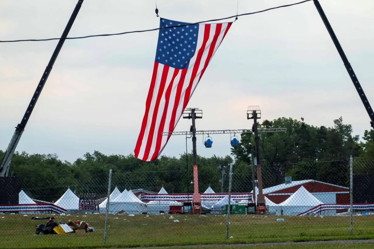 Investigation begins after gunfire during a campaign rally by Trump in Butler