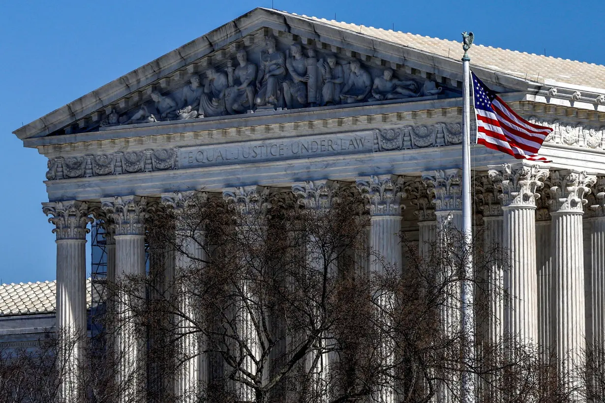 FILE PHOTO: The United States Supreme Court building in Washington