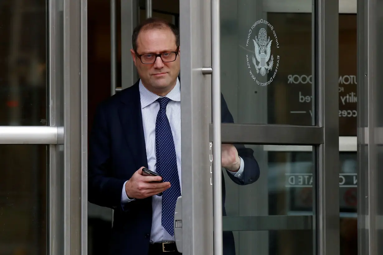 FILE PHOTO: Mark Nordlicht, Platinum Partners founding partner and chief investment officer, exits after a hearing at U.S. Federal Court in Brooklyn, New York