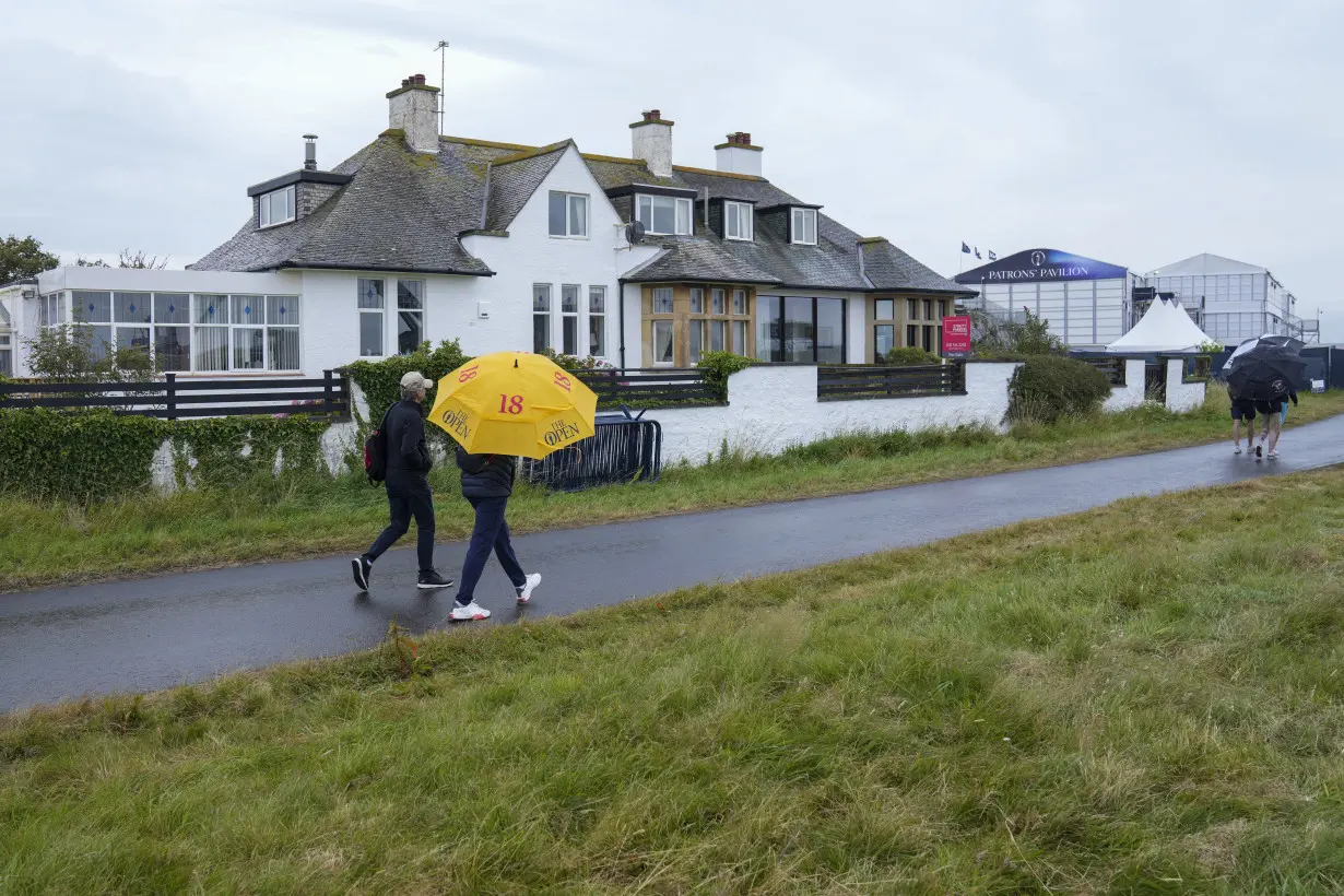 A house with best views of British Open is up for sale. It's in the middle of the Royal Troon course