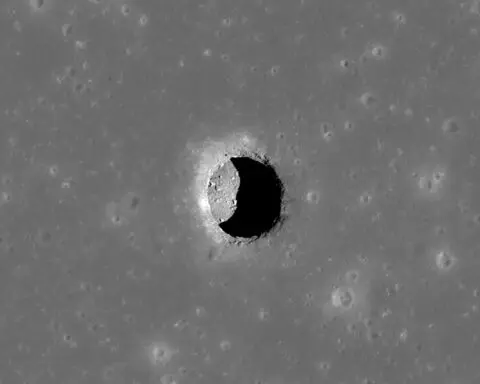 Scientists confirm first lunar cave that could help shelter astronauts from the moon’s extreme temperatures