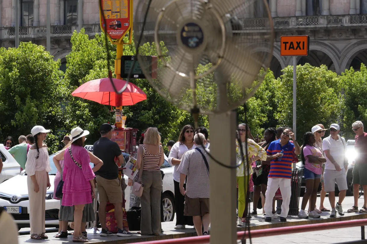 Greece shuts Acropolis, 2 firefighters killed in Italy as southern Europe swelters in a heat wave