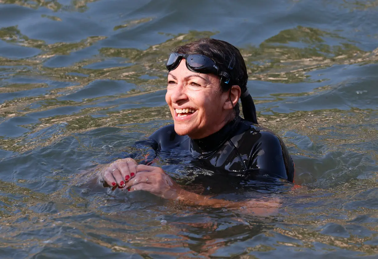 Paris mayor to swim in the river Seine ahead of the Olympics