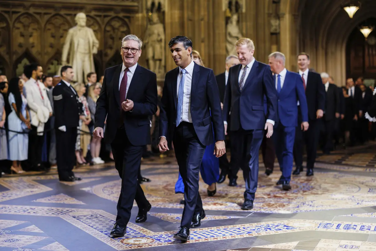 Britain State Opening of Parliament