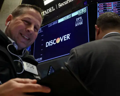 Discover Financial quarterly profit jumps on higher interest income