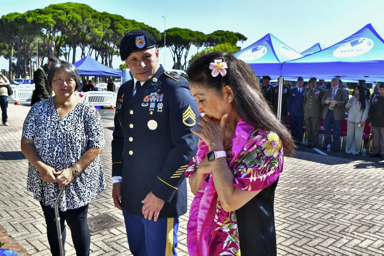 Italy US Army Nisei Celebration