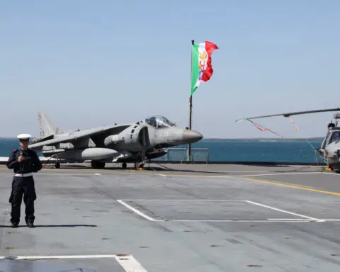 Italy carrier strike group joins Australia war games, will visit Philippines