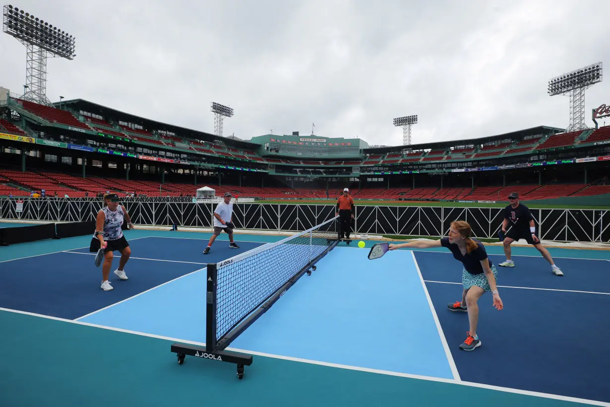 Fenway Park hosts the 2023 Pickle4 Ballpark Series in Boston