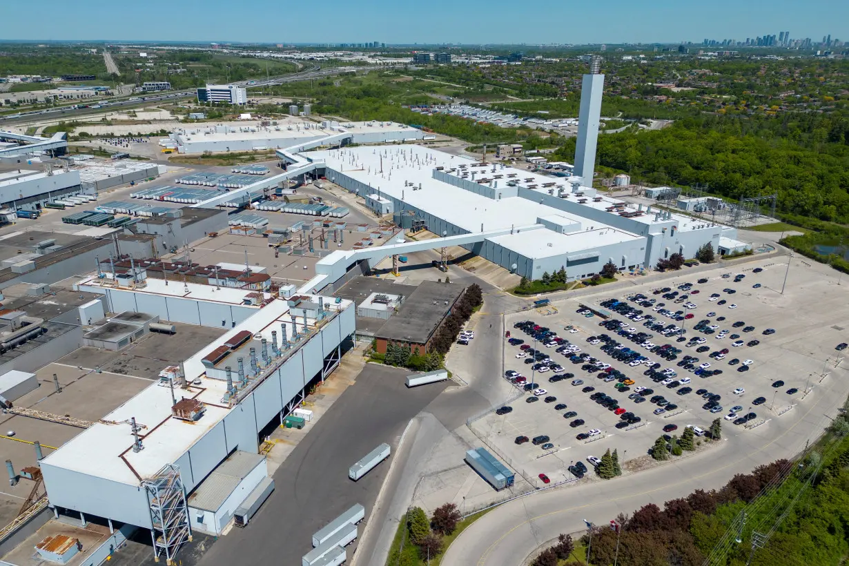 Ford's Oakville Assembly Plant in Oakville