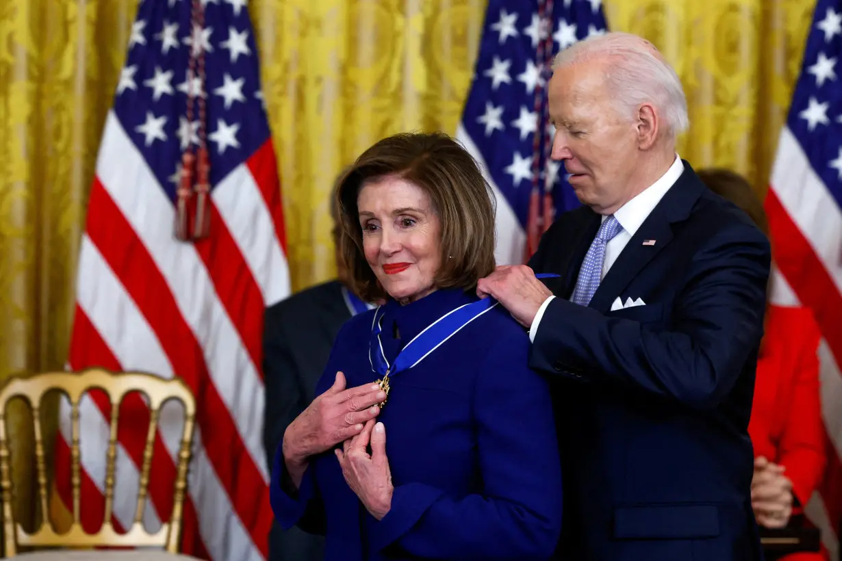 FILE PHOTO: U.S. President Biden holds the Presidential Medal of Freedom ceremony at the White House in Washington