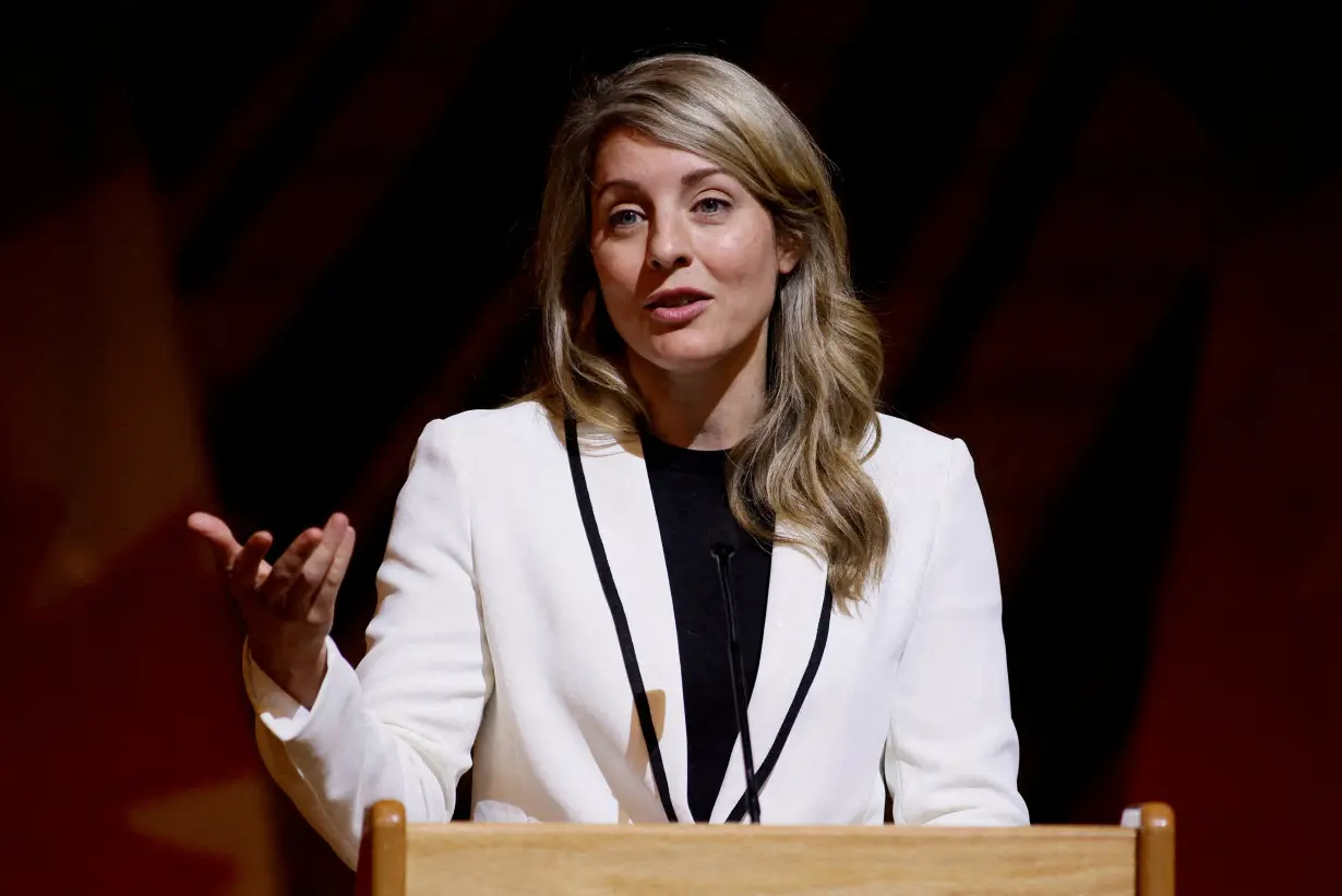 FILE PHOTO: FILE PHOTO: Canada's Minister of Foreign Affairs Melanie Joly