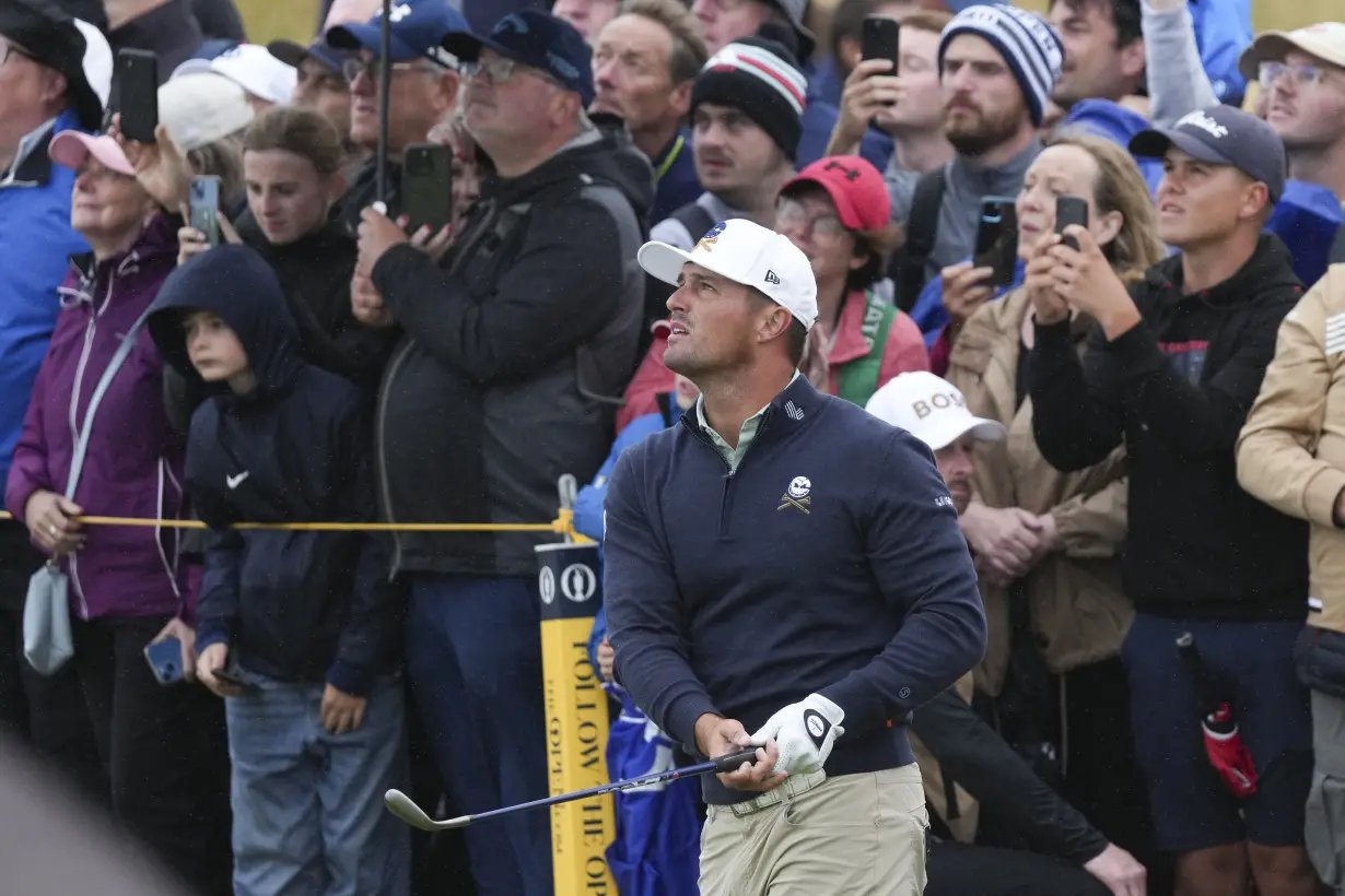 McIlroy, DeChambeau stumble badly out of the gates at British Open